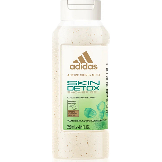 Adidas Skin Detox Shower Gel with Apricot Pips for women 250 ml