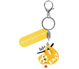 Albi Picture key ring with carabiner Take it easy