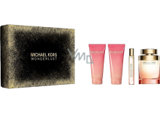 Michael Kors Wonderlust eau de parfum for women 100 ml + body lotion 100 ml + eau de parfum 10 ml, gift set for women