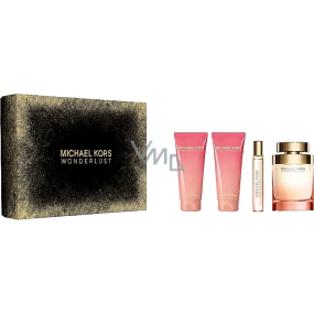 Michael Kors Wonderlust eau de parfum for women 100 ml + body lotion 100 ml + eau de parfum 10 ml, gift set for women