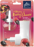 Glade Merry Berry Cheers with scent of mulled wine and berries electric air freshener machine with liquid refill 20 ml