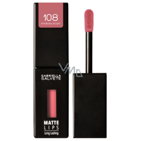 Gabriella Salvete Matte Lips Long Lasting Matte Liquid Lipstick 108 Endless Blush 4,5 ml