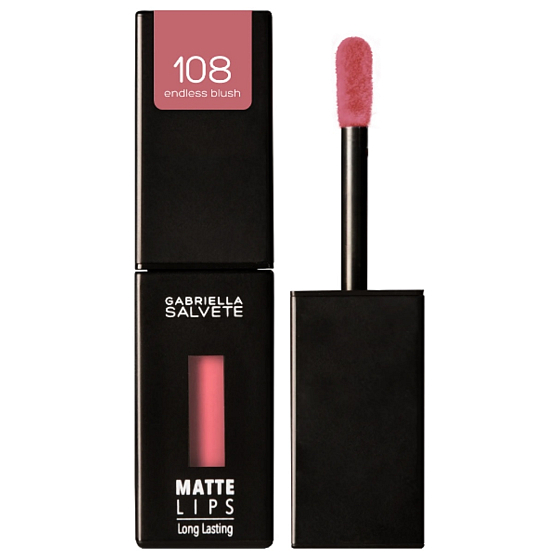 Gabriella Salvete Matte Lips Long Lasting Matte Liquid Lipstick 108 Endless Blush 4,5 ml