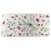 Albi Greeting Card - Money Envelope, Wallpaper with dragonfly 9 x 19 cm