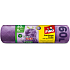 Fino trash bags Zeus Flex Lavender retractable, 35 µ, 63 × 70 cm, 60 l, 8 pcs