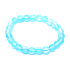 Opalite turquoise matt bracelet elastic, synthetic stone ball 6 mm / 16 cm, for children, wishing and hope stone
