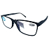 Berkeley Reading Dioptric Glasses +0.5 Plastic Black Blue Block 1 piece MC2275BC1