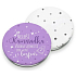 Nekupto Pocket Mirror Best Friend - all secrets are safe with her 7.2 cm