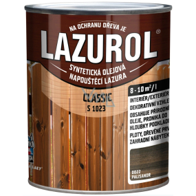 Lazurol Classic S1023 syntetická olejová lazura na dřevo 0022 Palisandr 0,75 l