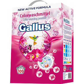 Gallus Color washing powder, 100 doses, 6.5 kg