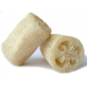 Lufa Cylindrica Natural massage sponge medium 12.5 cm