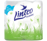 Linteo Classic toilet paper white 2 ply 150 pieces 4 pieces