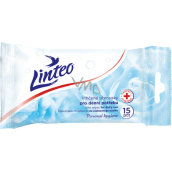 Linteo Antibacterial wet wipes for daily use 15 pieces