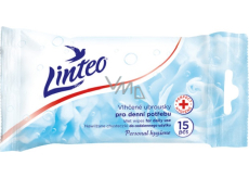 Linteo Antibacterial wet wipes for daily use 15 pieces