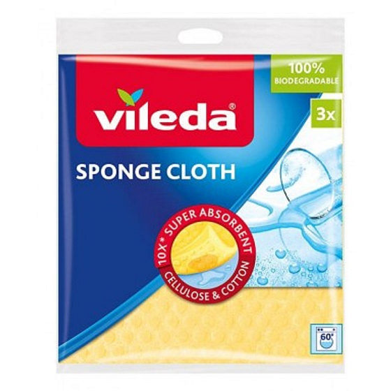 Vileda Sponge cloth 3 pieces