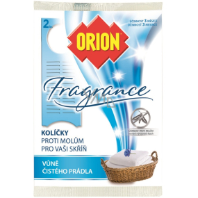 Orion Fragrance Aroma of clean linen hanging pegs against moths 2 pieces