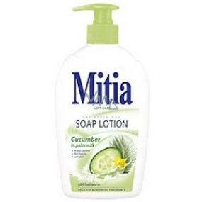 Mitia Cucumber In Palm milk creamy liquid soap dispenser 500 ml