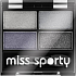 Miss Sports Studio Color Quattro Eyeshadow 401 Smoky Blue Eyes 3.2 g