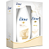 Dove Silk shower gel 250 ml + antiperspirant spray 150 ml, cosmetic set