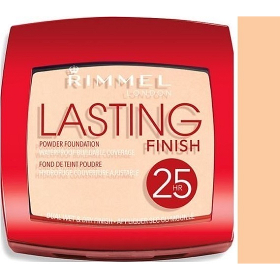 Rimmel London Lasting Finish Powder Foundation powder 002 Soft Beige 7 g