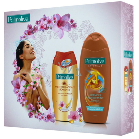 Palmolive Moroccan Gold Mediterranean Moments Argan Oil Shower Gel 250 ml + Naturals Argan Oil Shampoo 350 ml, cosmetic set