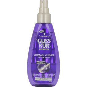 Gliss Kur Ultimate Volume Lift-Up Spray for loose and fine hair without a volume of 150 ml