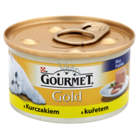 Gourmet Gold Cat Chicken fine can for adult cats 85 g