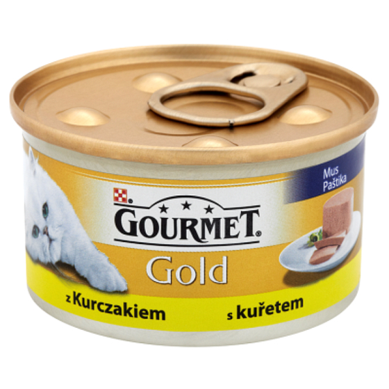 Gourmet Gold Cat Chicken fine can for adult cats 85 g