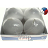 Lima Candle smooth white ball diameter 60 mm 4 pieces