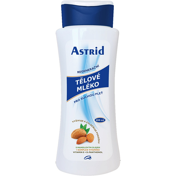 Astrid Regenerating body lotion for dry skin 400 ml family pack