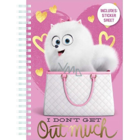 Secret Life of Pets Diary with A5 stickers