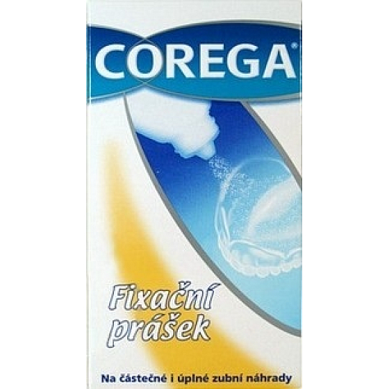 Corega Fixation powder for complete and partial dental prostheses 40 g