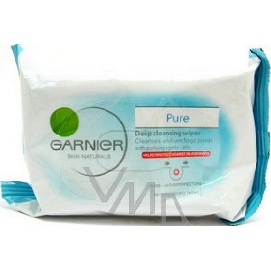 Garnier Skin Naturals Pure make-up wipes 25 pieces