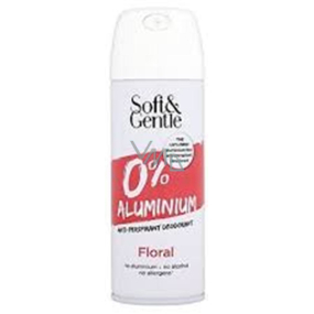 Soft & Gentle Floral Fresh Rose Antiperspirant Deodorant Spray for Women 150 ml