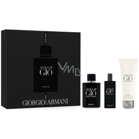 Giorgio Armani Acqua di Gio Profumo perfumed water for men 40 ml + perfumed water 15 ml + shower gel 75 ml, gift box