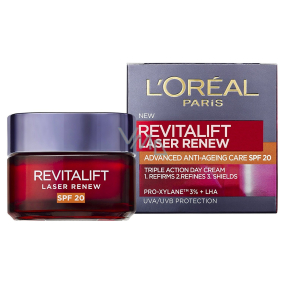Loreal Paris Revitalift Laser Renew Advanced Anti-Aging Care SPF 20 day cream for wrinkle correction 50 ml