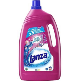 Lanza Spring Freshness gel liquid detergent for colored laundry 60 doses, 3.96 l