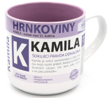 Nekupto Mugs Mug named Kamila 0.4 liters