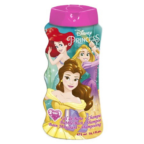 Disney Princess 2in1 Hair & Body Shampoo & Baby Bath Foam 475 ml