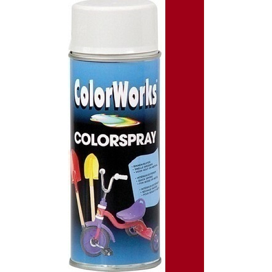 Color Works Colorspray 918519 Red Bordeaux Alkyd Paint 400 ml
