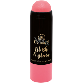 Dermacol Blush & Glow creamy brightening blush stick 01 6.4 g