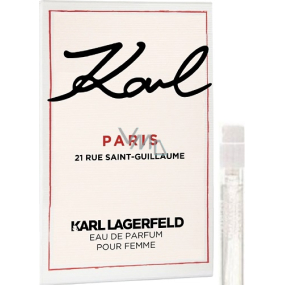 Karl Lagerfeld Karl Paris 21 Rue Saint-Guillaume Eau de Parfum for Women 2 ml with spray, vial