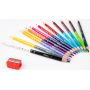 Colorino Triangular Pastel Pencils Marvel Avengers Double-Sided 24 Colors