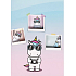 Albi Self-Adhesive Notepads Unicorn 7 Pads 10.5 cm x 15 cm