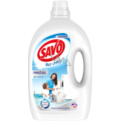 Savo Chlorine-free washing gel for white laundry 50 doses of 2.5 l