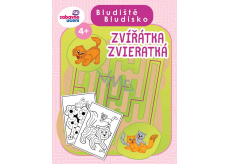 Ditipo Bludiště Zvířátka 32 stran A4 215 x 275 mm věk 4+