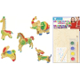 Wooden animal puzzle Rabbit 20 x 15 cm