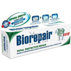 Biorepair Total Protective Repair toothpaste helps cover exposed tooth necks, reduces sensitivity 75 ml