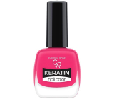 Golden Rose Keratin Nail Color Nail Lacquer 31 Bright Pink 10,5 ml