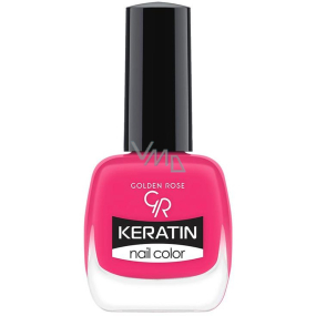 Golden Rose Keratin Nail Color Nail Lacquer 31 Bright Pink 10,5 ml